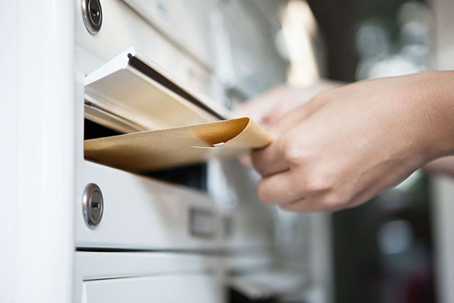 Mitglieder werden ganz einfach per Post informieren