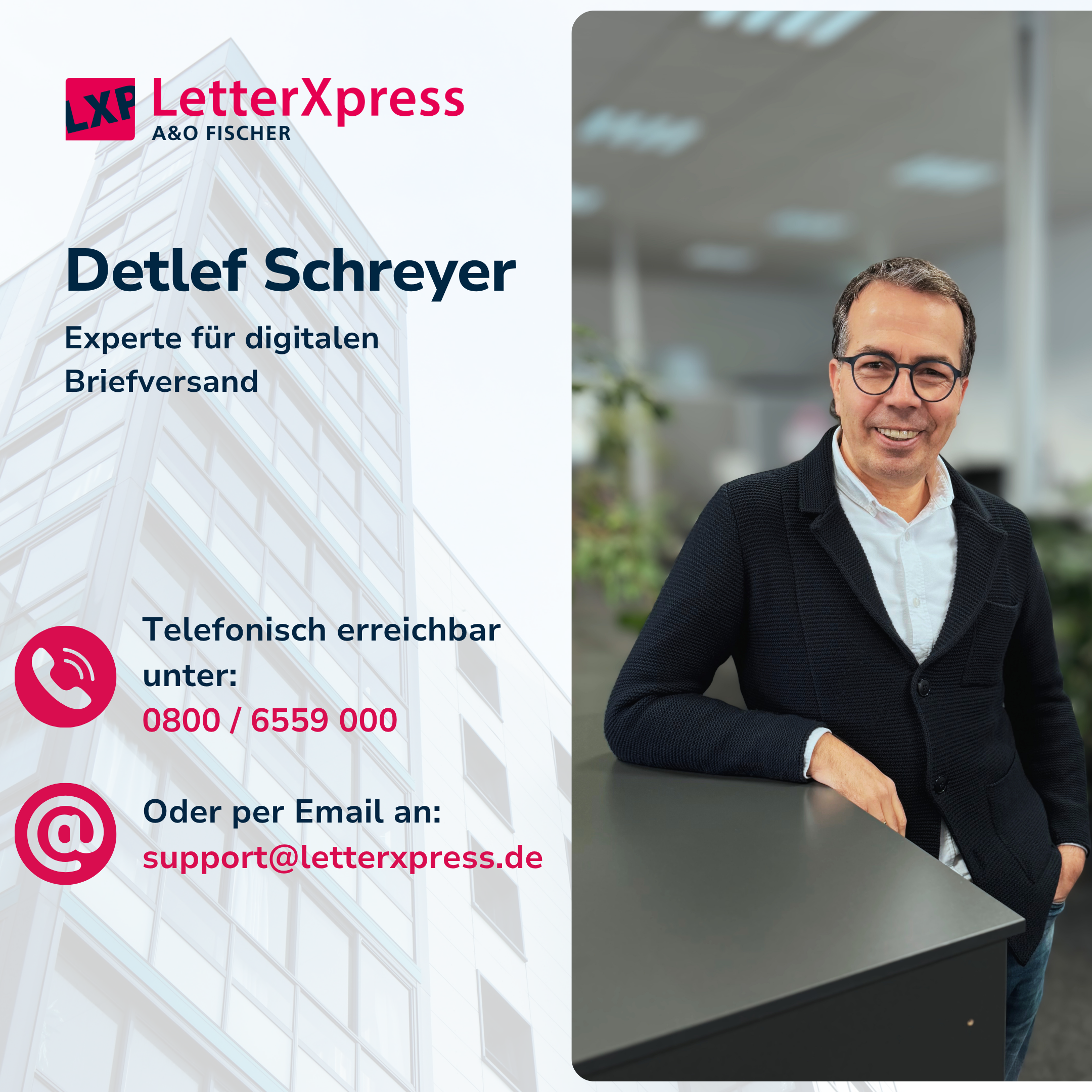Persönliche Beratung zu LetterXpress