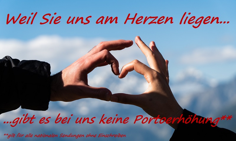 Keine Portoerhöhung** bei LetterXpress