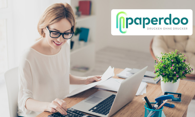 Drucken im Homeoffice: Mit dem Online-Ducker paperdoo